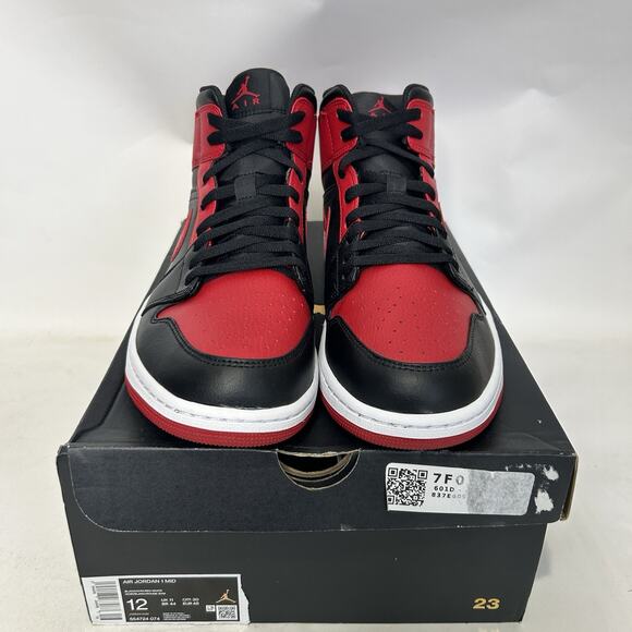 Nike Air Jordan 1 Mid Retro “Banned/Black Gym Red White” main image 4
